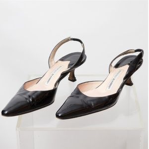 Manolo Blahnik Ankle Strap Heel Size 9.5